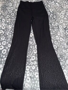 Lululemon Black Flared leggings